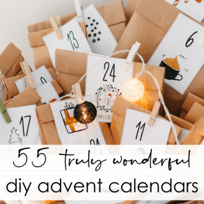 55 Festive DIY Christmas Advent Calendars (+ 10 You Can Buy!)
