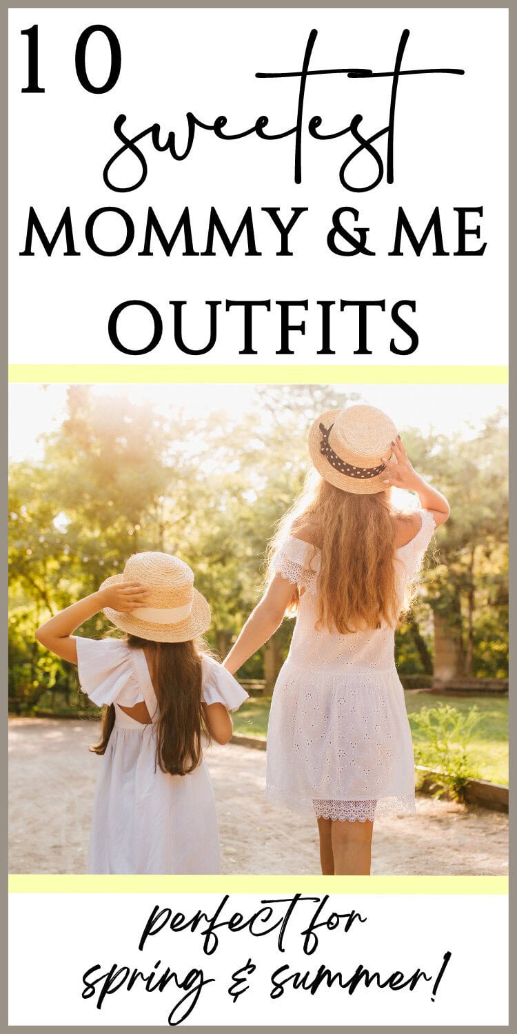 mommy and me outfits pin