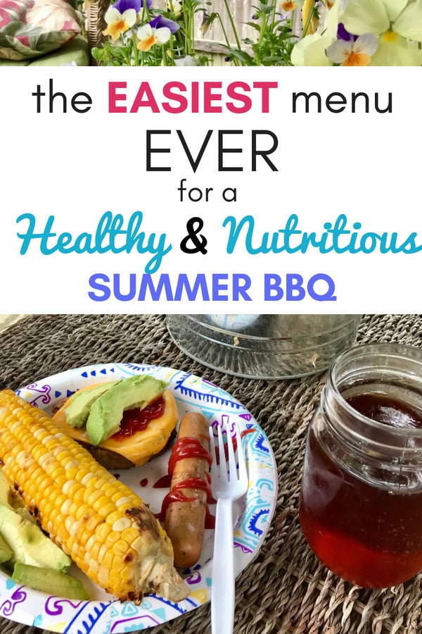 Are you worried about your health goals going right out the window with all the fun summer festivities?&nbsp; It's easy to get off track, but no worries!&nbsp; Keep reading to see how to put together a SUPER-simple menu for a healthy and nutritious summer BBQ! SO easy - and SO delicious! #BBQ #summer #healthyeating #MakeTheSwitch #SwitchCircle #JennieO #ad