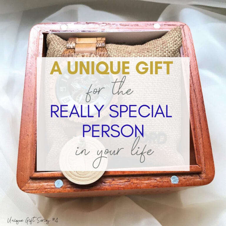 Handcrafted wooden gift box with inspirational message for a truly special person, perfect unique gift idea for meaningful occasions.