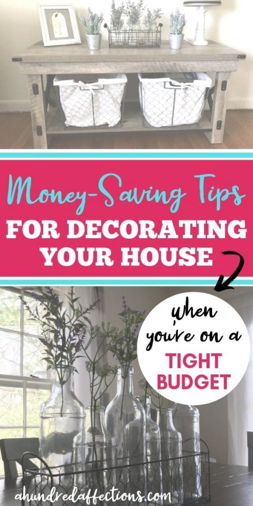 View of How to Decorate Your House on a Tight Budget {Farmhouse Style!}