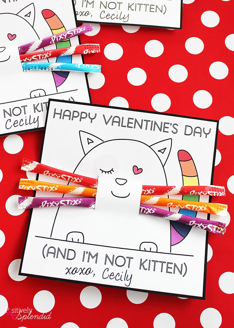 30 Cute Printable Valentine Cards for Classmates {Free!!}