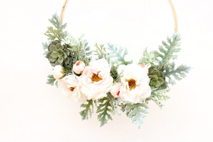 Image for Modern Spring Floral Wreath