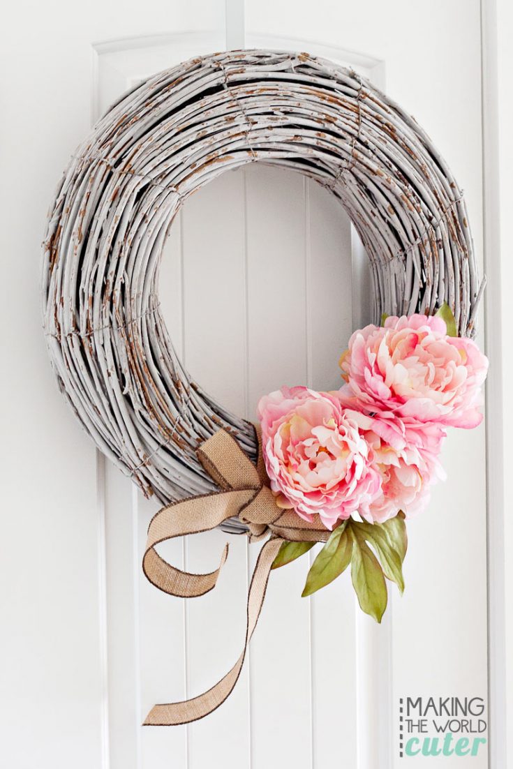 Image for Peony Spring Wreath