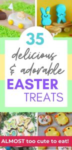 Colorful Easter treats, adorable bunny cookies, chick cookies, and festive decorated sugar cookies perfect for celebrations and holiday desserts.