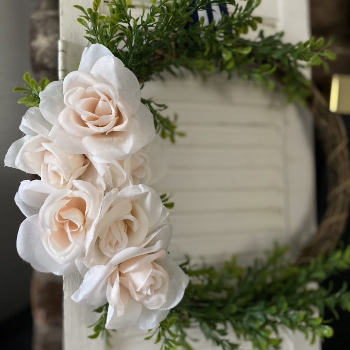Romantic Rustic Spring Wreath