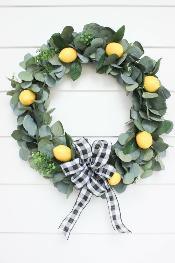 Image for Festive Lemon Wreath For Any Occasion