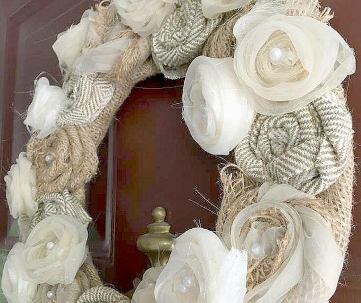 Image for Simple, Chic Rosette Wreath