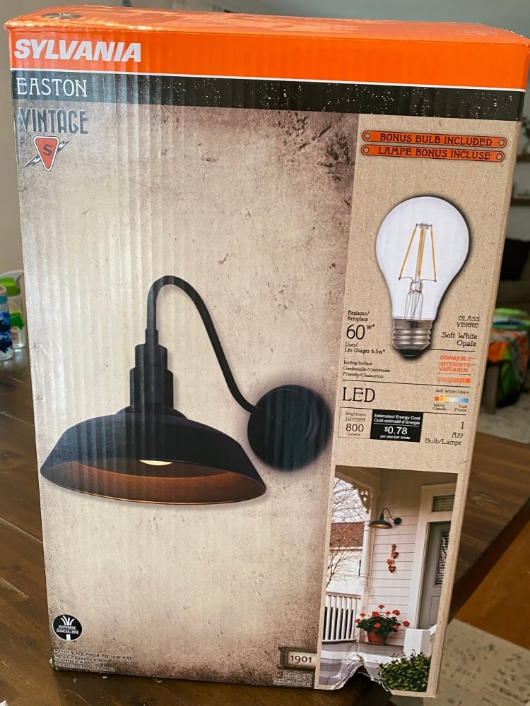 Sylvania Light Fixture