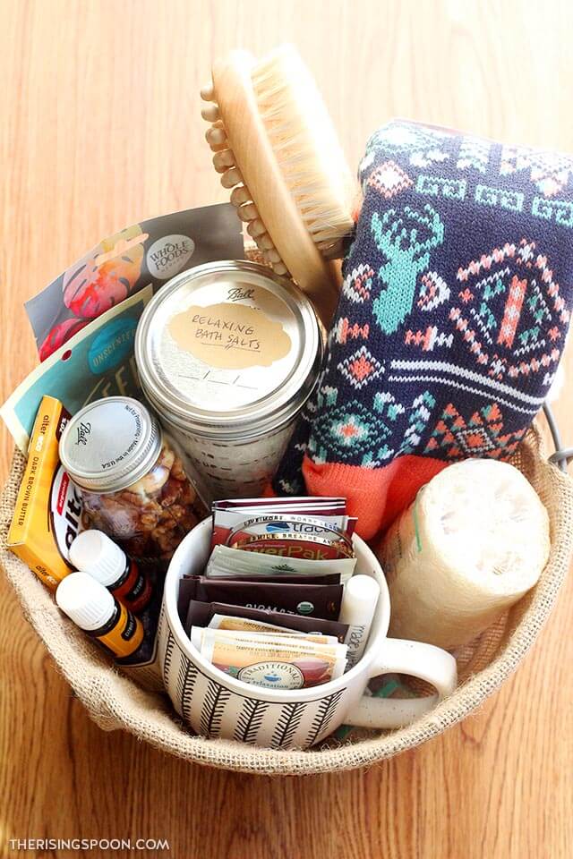 DIY Christmas Gift Baskets Your Friends Will Love- The Design Twins