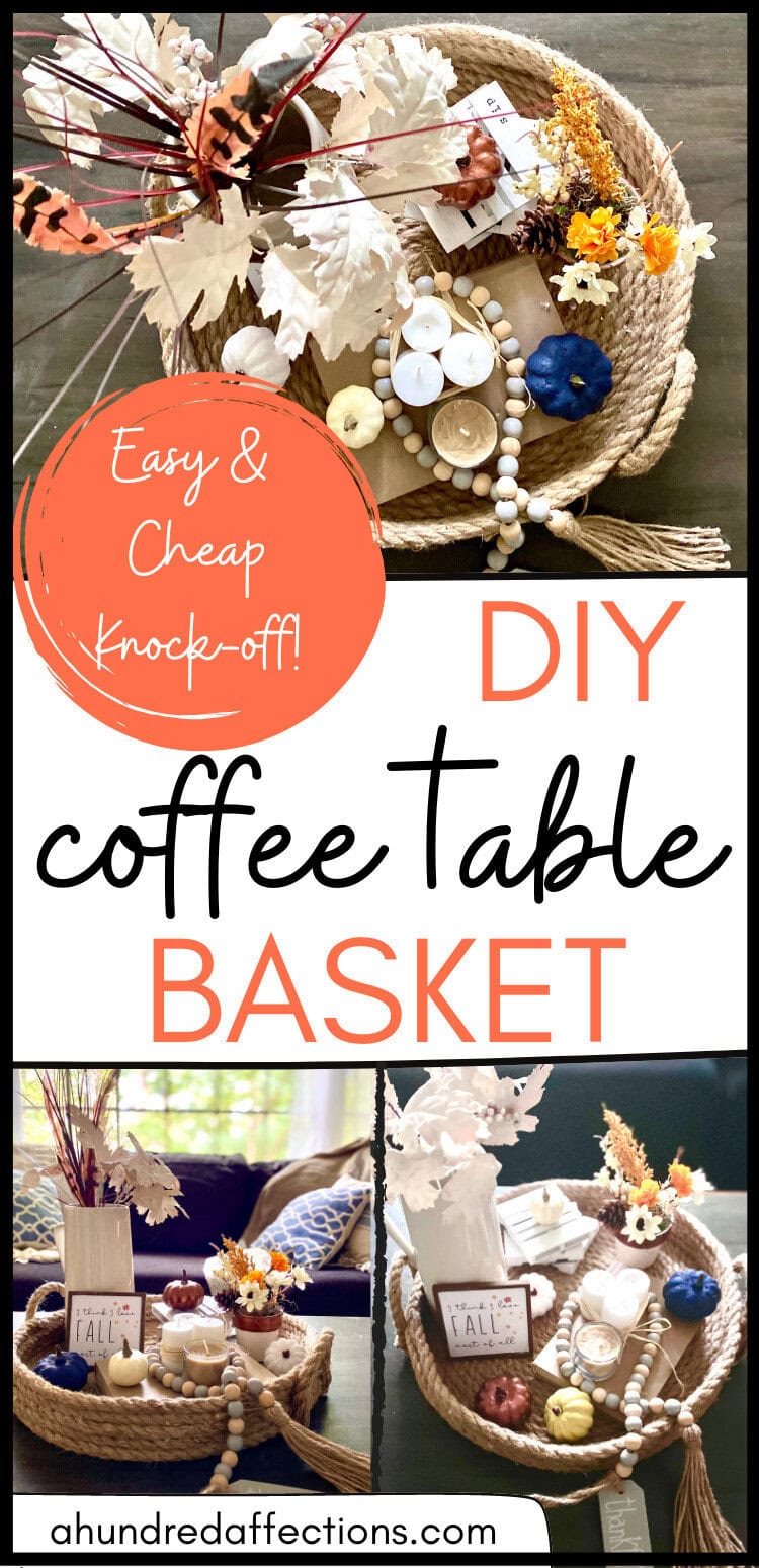 DIY coffee table basket pin