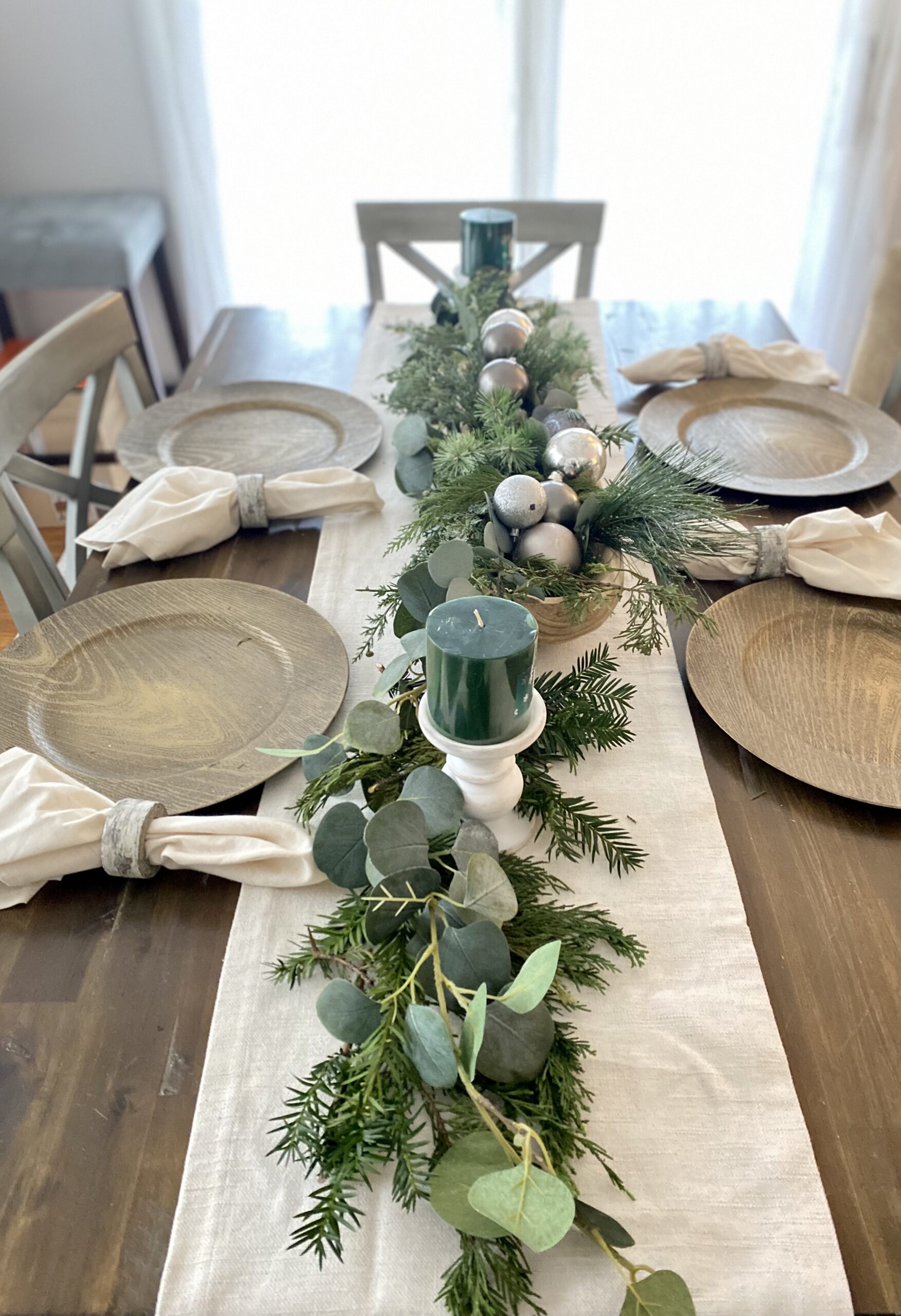 table length rustic glam