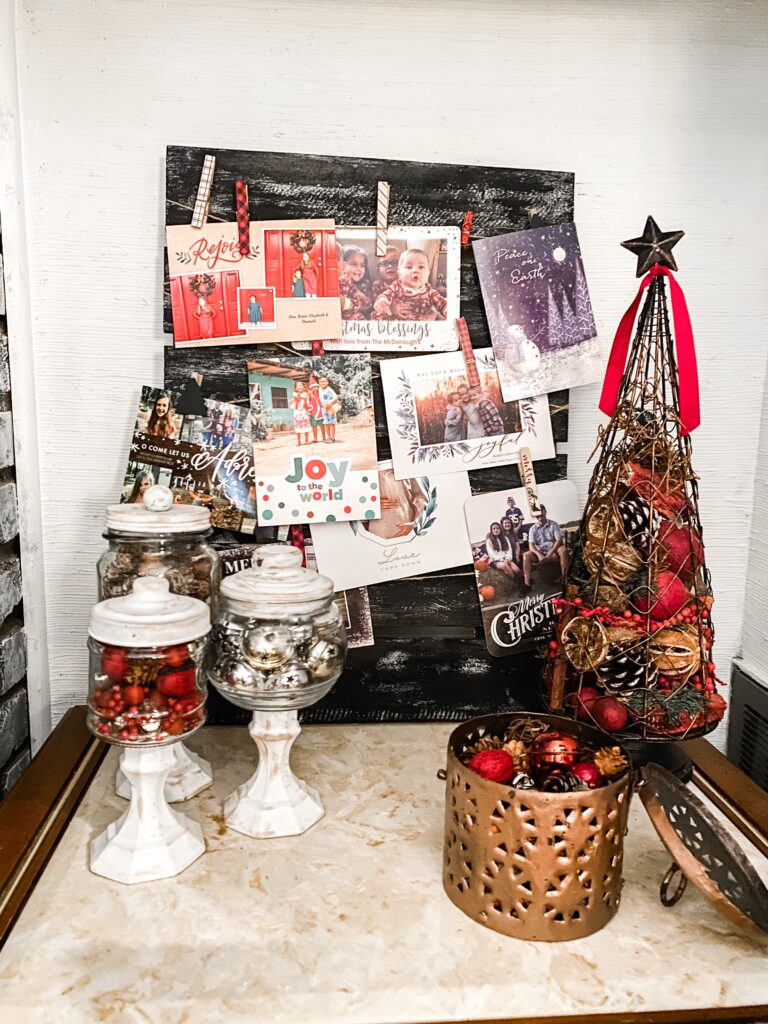 christmas card board