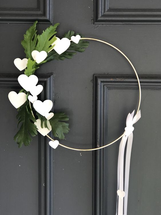 pinterest heart wreath