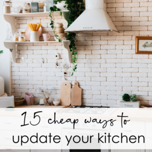 cheap kitchen update ideas