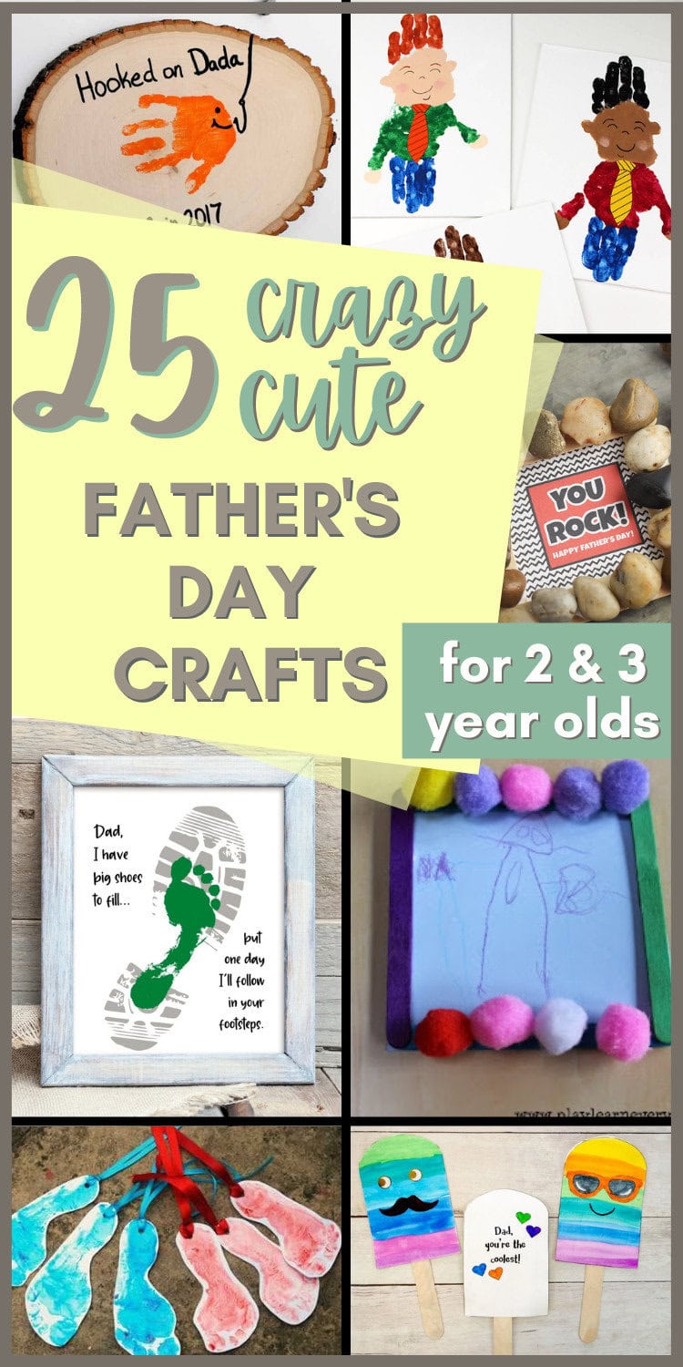 Colorful handmade Father's Day crafts and creative gift ideas for 2 and 3-year-olds, featuring fun artwork, personalized messages, and engaging DIY projects to celebrate dad.