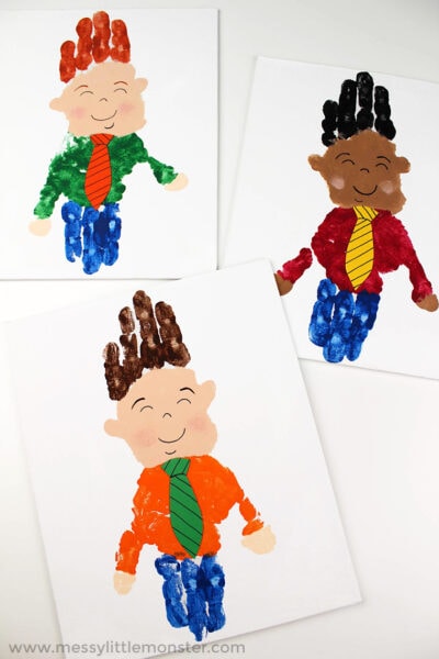 25 Father’s Day Crafts for Toddlers - A Hundred Affections