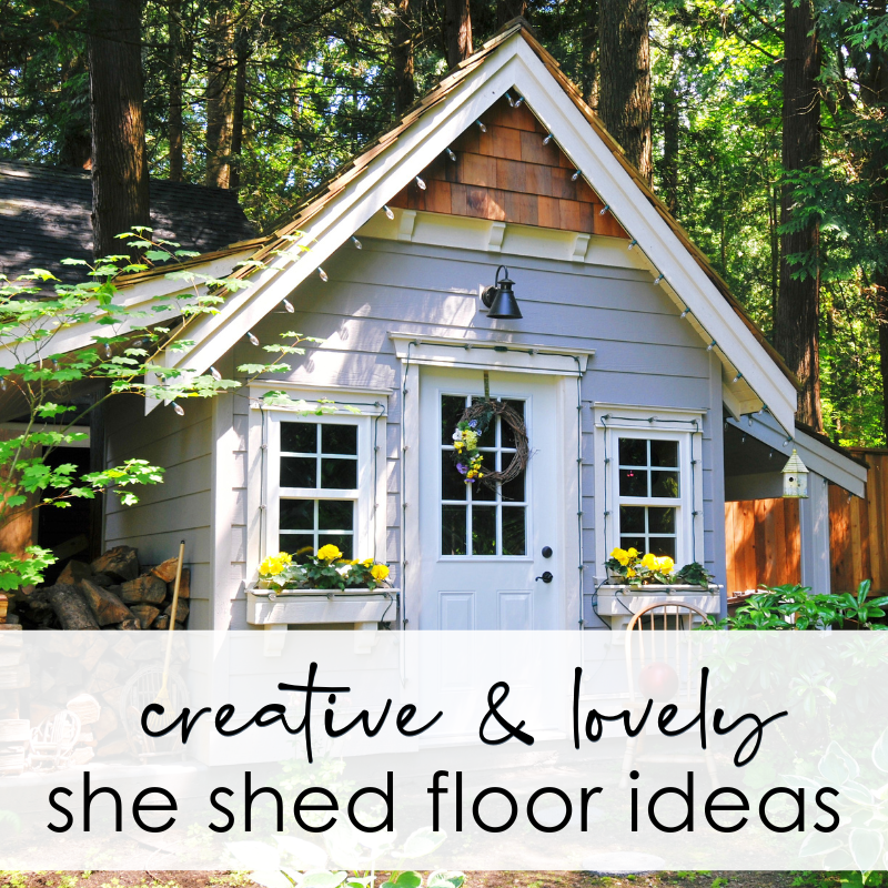 Best She Shed Flooring Ideas You Need