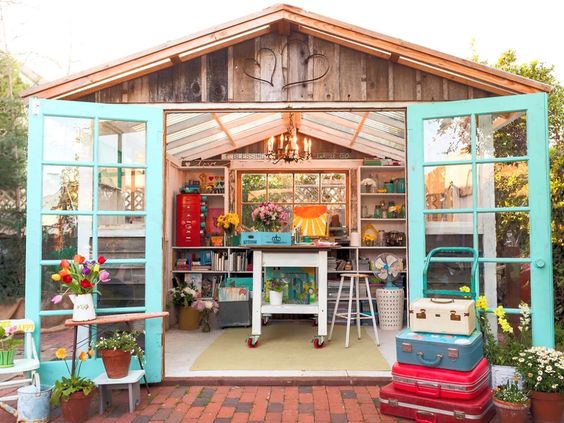 a place to grow art studio shed