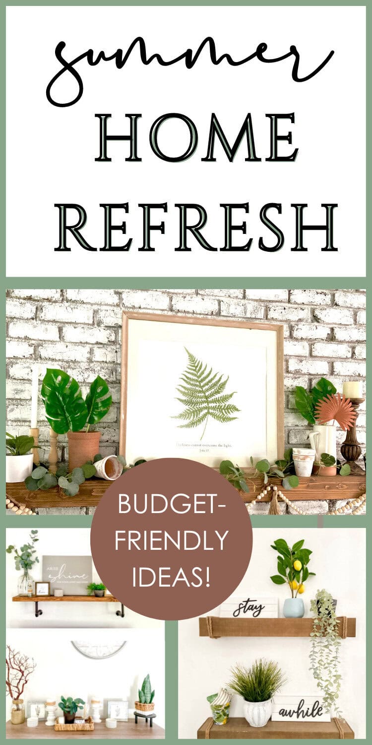 Brighten up your home with budget-friendly summer decor ideas, inspired by lush greenery, charming accents, and stylish displays that create a fresh and inviting atmosphere.