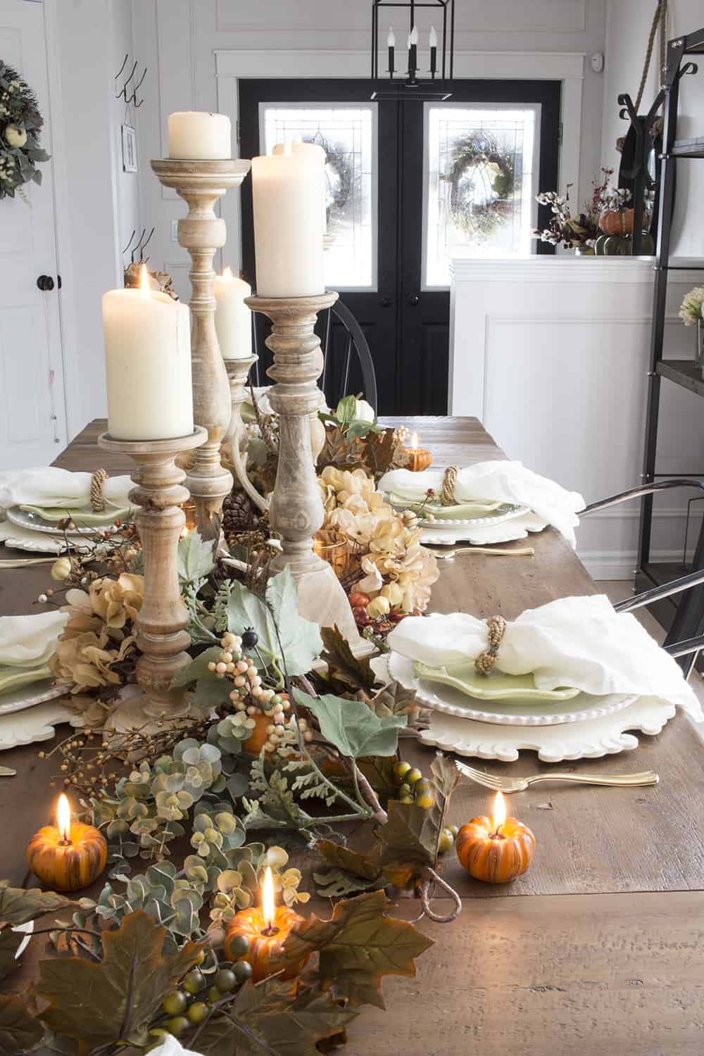 30 Fabulously Stylish Fall Table Decor Ideas - A Hundred Affections