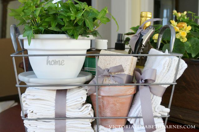 DIY Housewarming Gift Basket - A New Home Essentials Gift  House warming  gift diy, Housewarming gift baskets, House warming gifts
