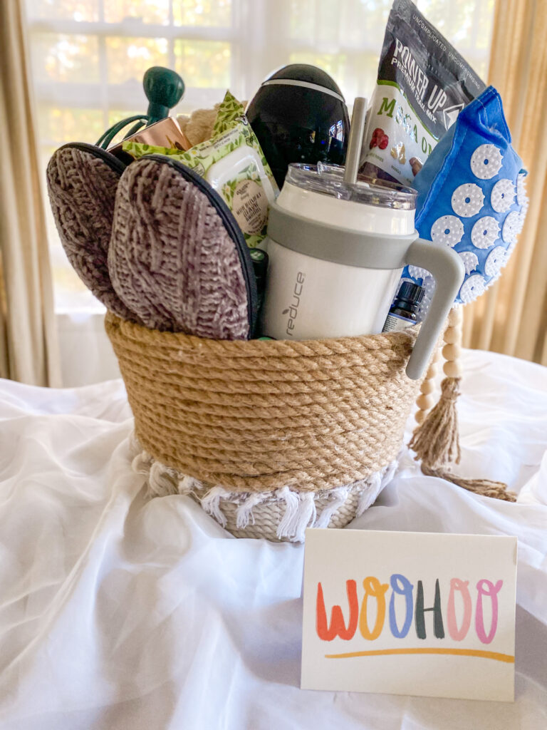 Welcome Home Gift Basket in Fort Worth TX - TCU Florist & Flower Delivery
