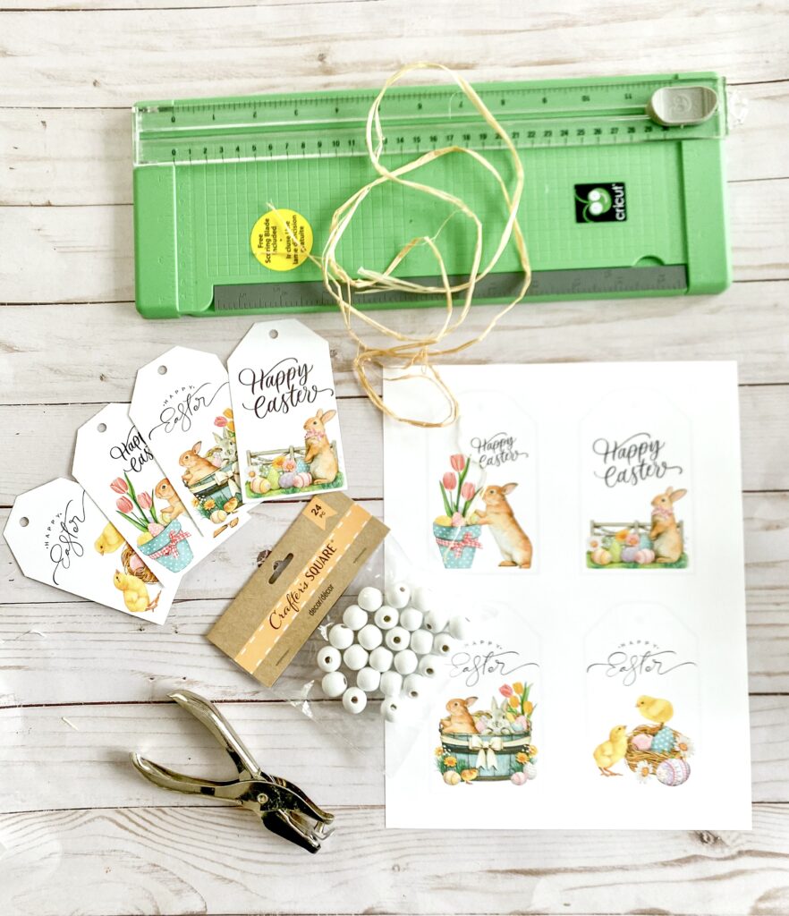 supplies for tags