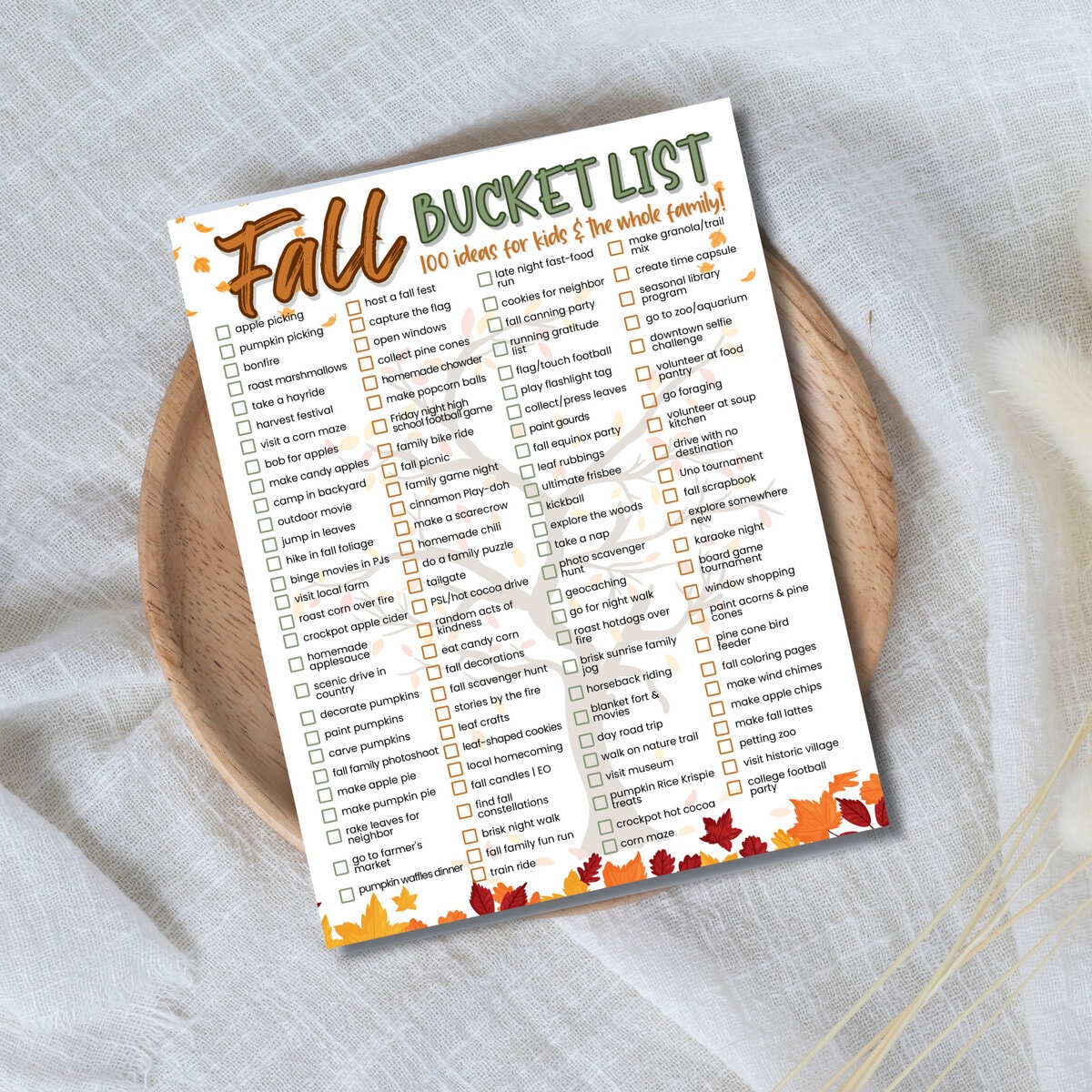 100 Fall Family Activities: The Ultimate Fun Guide to Autumn