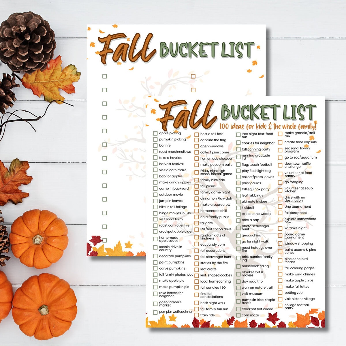 100 Fall Family Activities: The Ultimate Fun Guide to Autumn