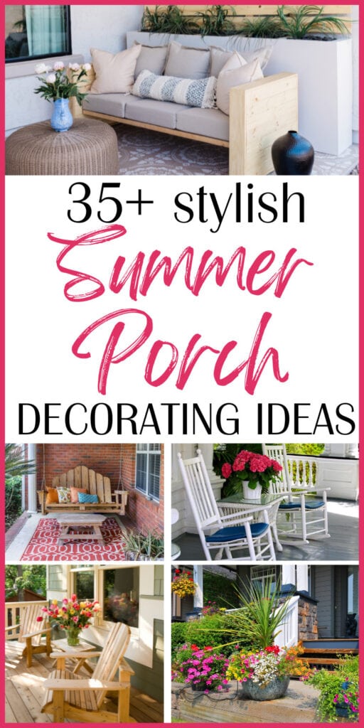 35+ Styling Front Porch Decorating Ideas for a Summer Oasis