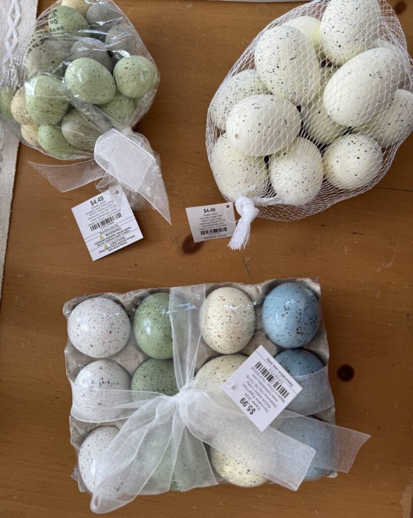 pastel speckled easter eggs hobby lobby