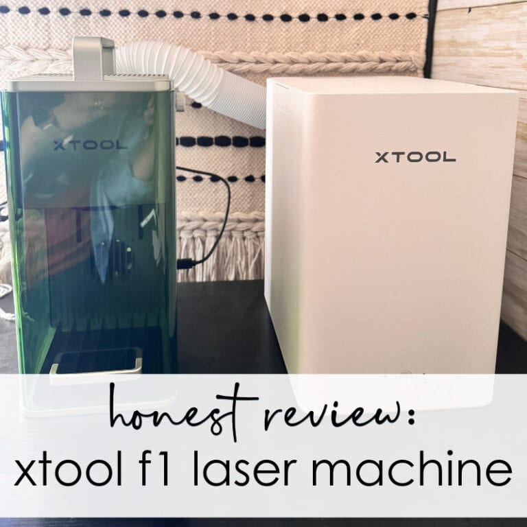 Xtool F1 laser engraving machine on a modern workspace, showcasing professional-grade laser technology for custom designs and engraving.