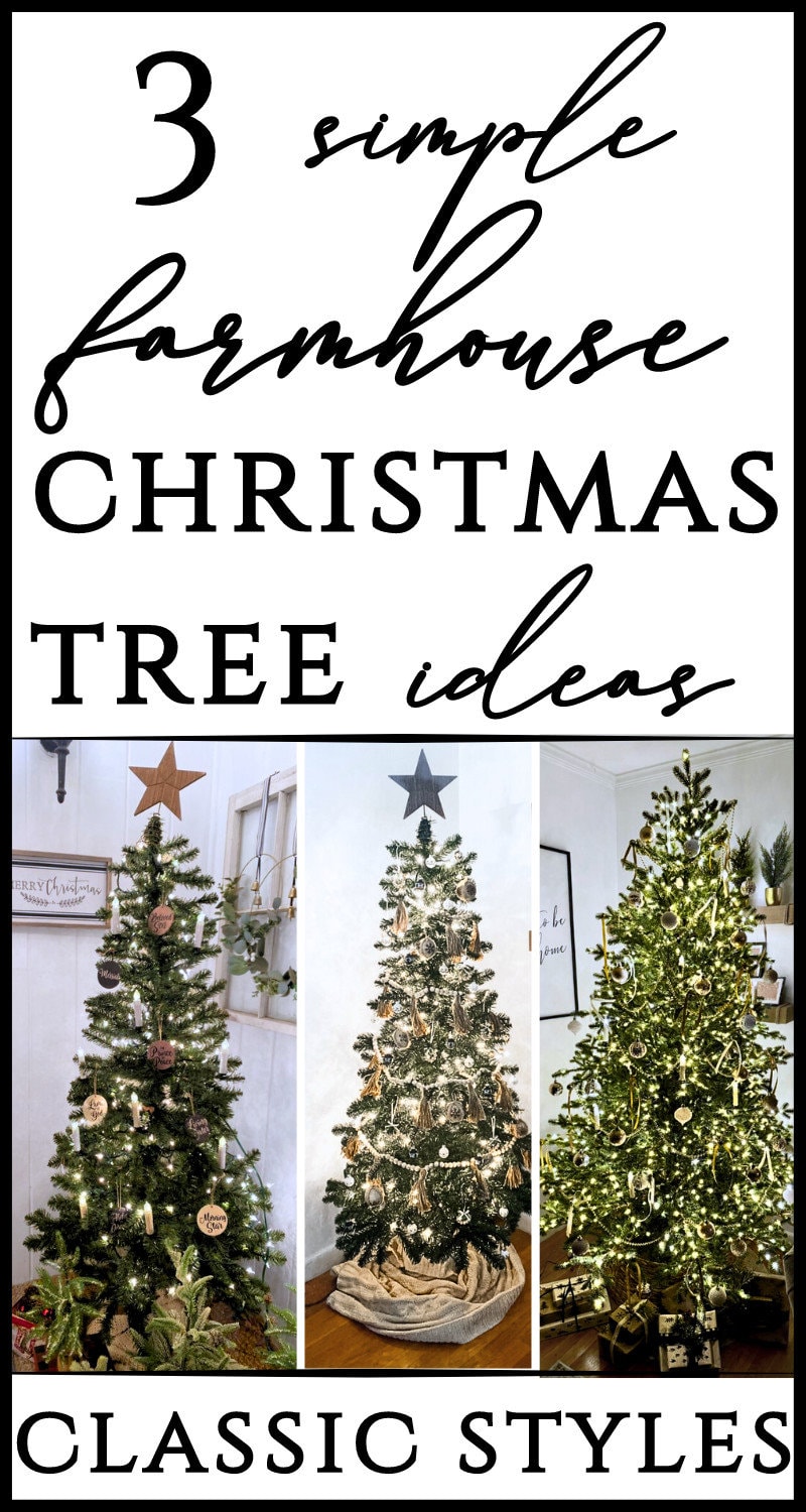 Beautiful Christmas trees featuring simple, classic holiday decor ideas for elegant and festive home settings. Perfect for inspiring holiday decorating styles.