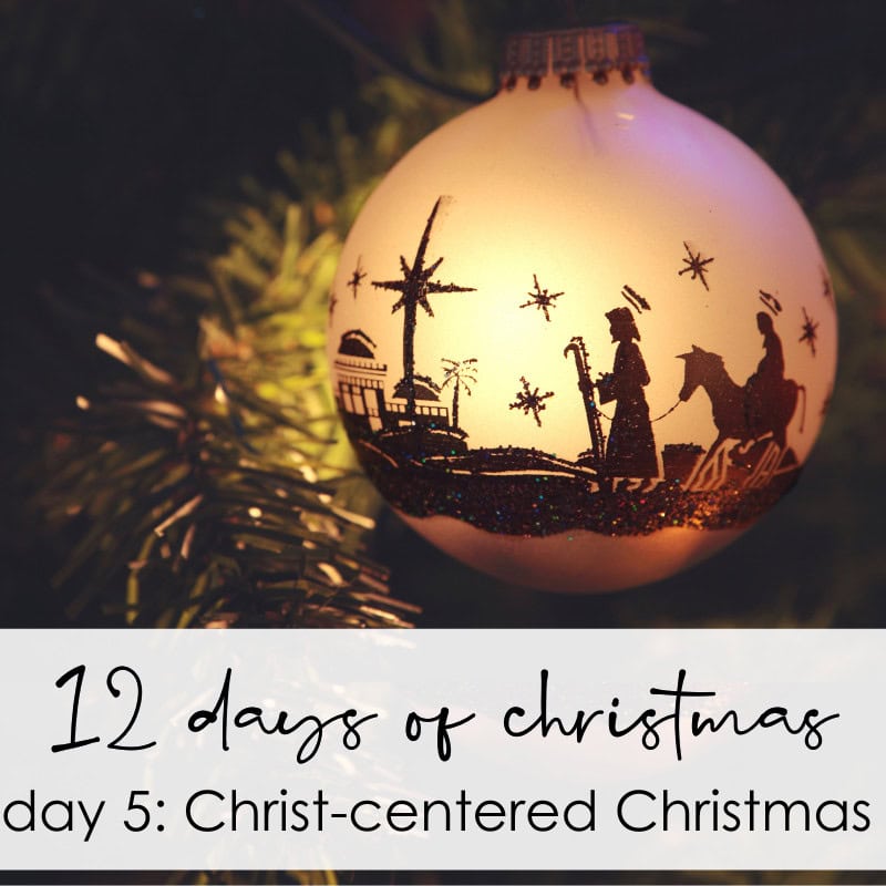 Vintage Christmas ornament featuring nativity scene silhouette, perfect for holiday decoration, Christmas decor, and festive home accents.