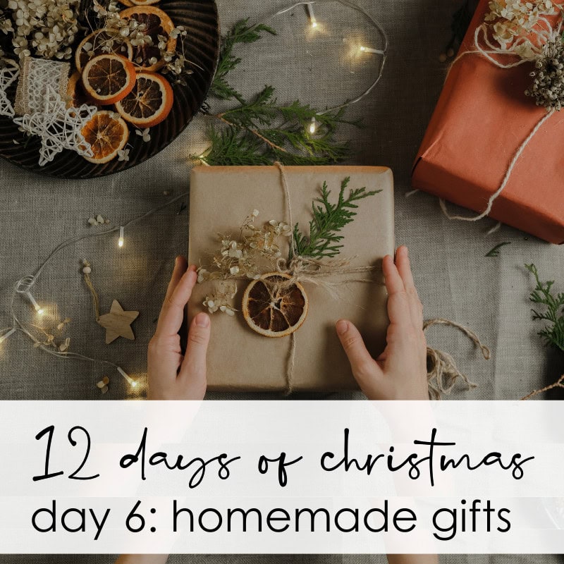 homemade gift ideas