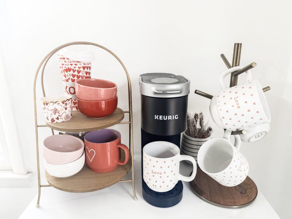 valentine's day coffee bar