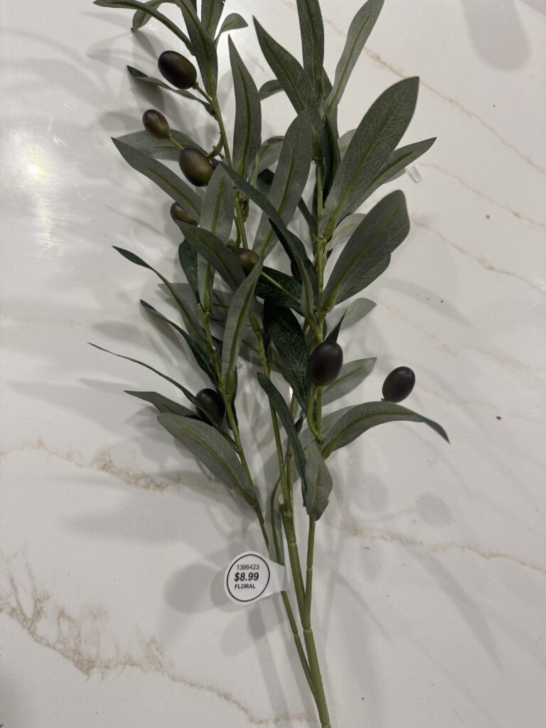 olive branches for easter wreath