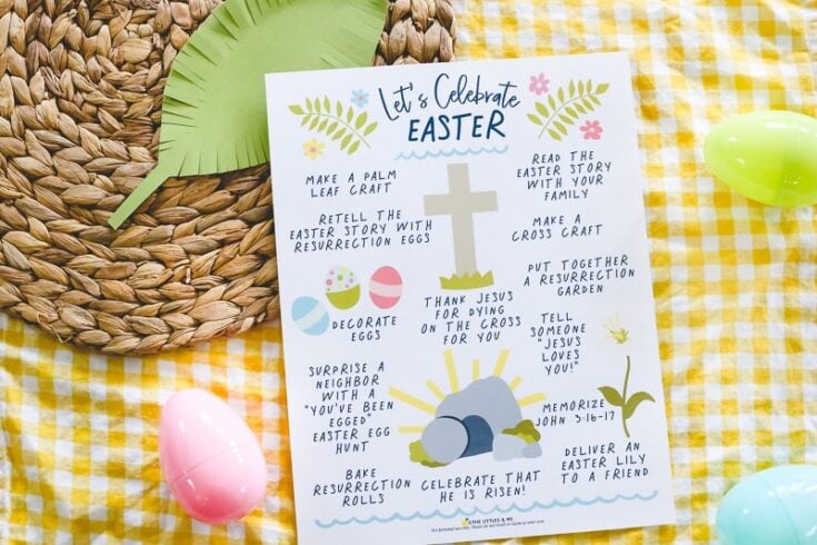Make Easter craft ideas and activities with a family-friendly Easter story printable for children from A Hundred Affections. Perfect for celebrating Resurrection Sunday with fun and meaningful projects.