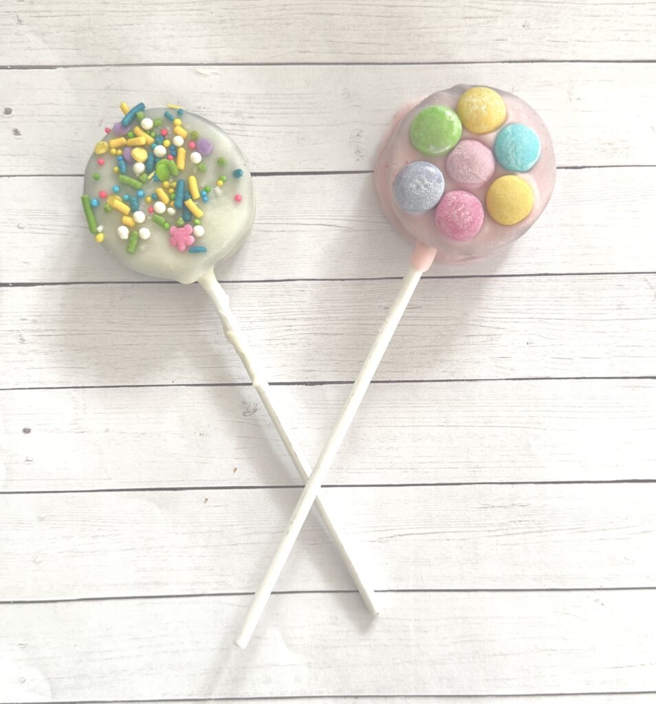 Mother's Day flower pops