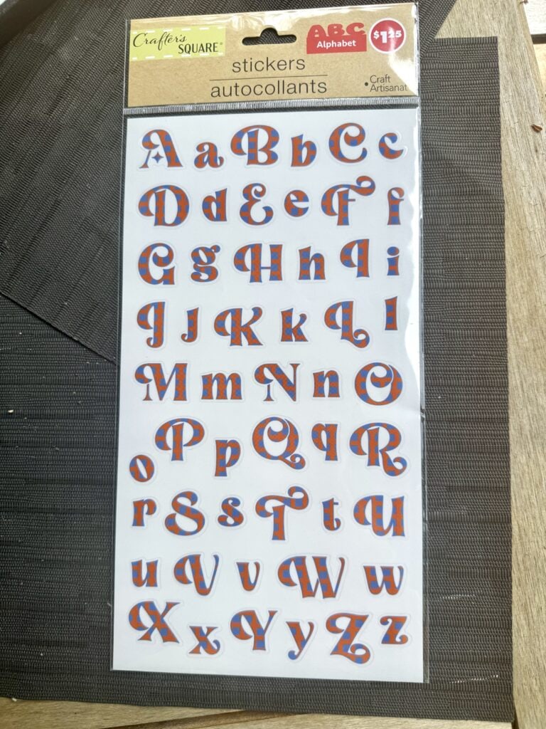 dollar tree stickers