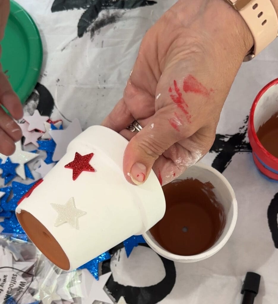 stars on pot