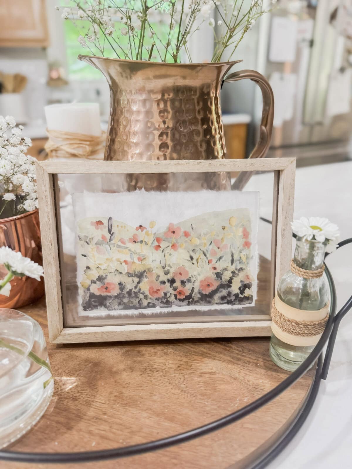 Using Rice Paper For Watercolor DIY Watercolor Printable Wall Art with Rice Paper