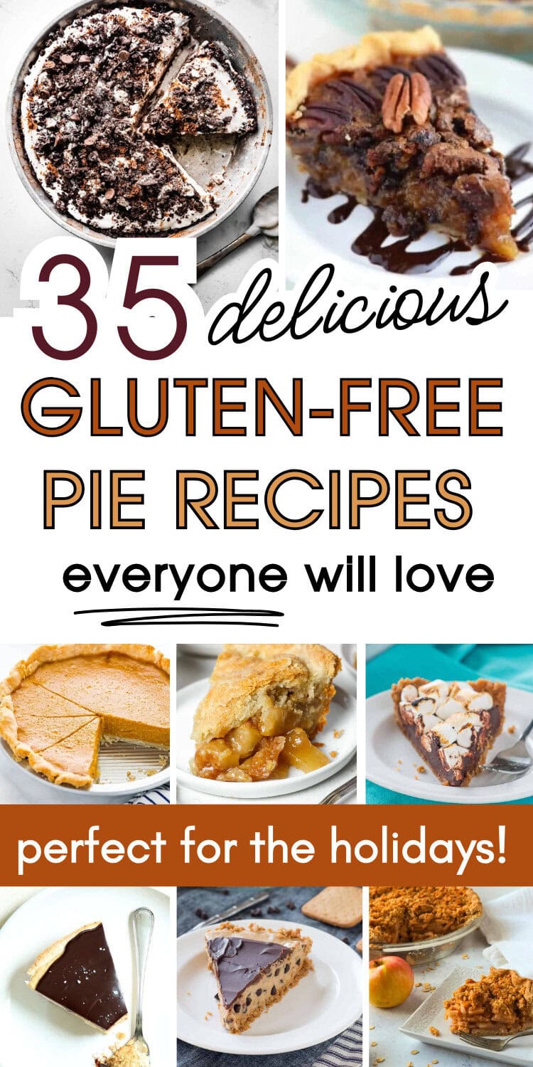 Chocolate chip gluten-free pie with crumbly topping, perfect for holidays.