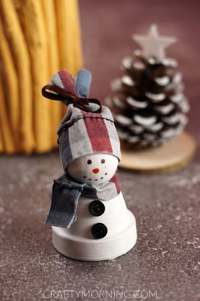 Image for Clay Pot Snowman Craft