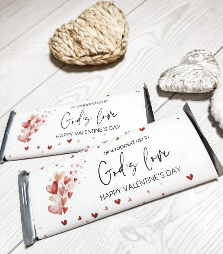 Delicious Valentine's Day chocolates wrapped in love-themed packaging with hearts, perfect for expressing affection and celebrating love on special occasions.