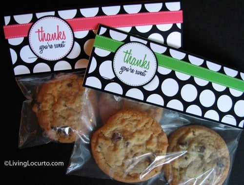 Image for Thanks You’re Sweet – Free Printable Gift Tags
