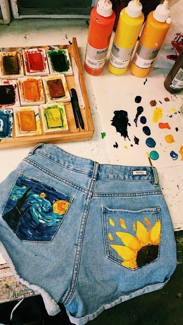 Image for Paint Shorts Idea
