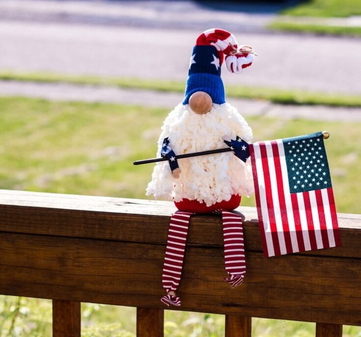 Image for No-Sew Patriotic Gnome