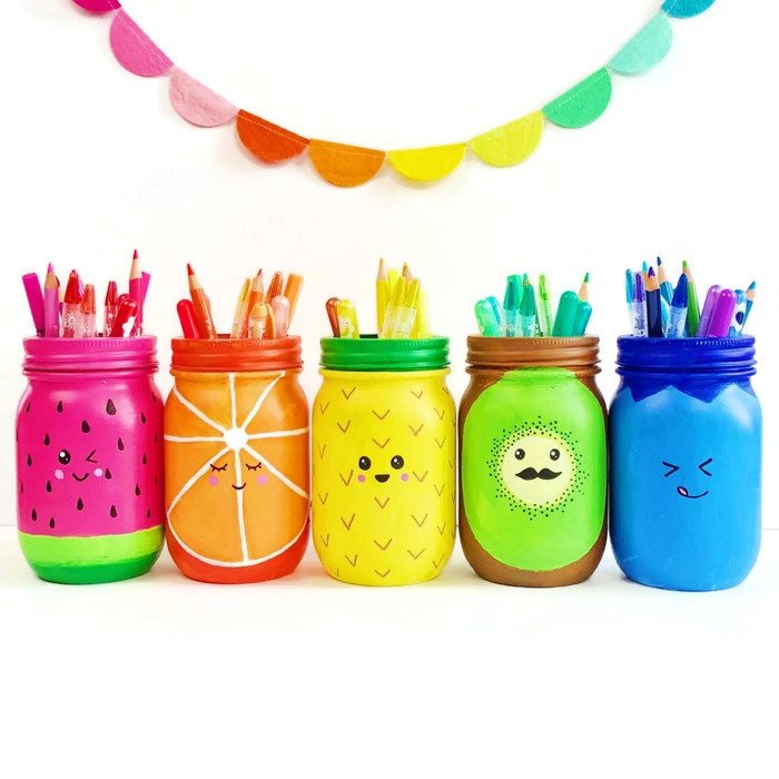 Image for Rainbow Fruit Mason Jar Craft